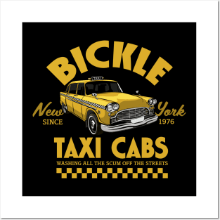 Bickle Taxi Cabs - New York Posters and Art